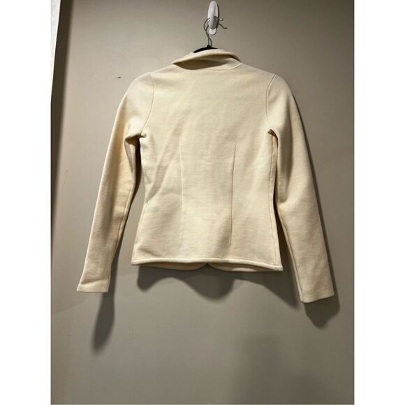 Rag & Bone Women's Cream Alex Merino Wool Blend Blazer Suit Jacket XS NWOT - Picture 8 of 11